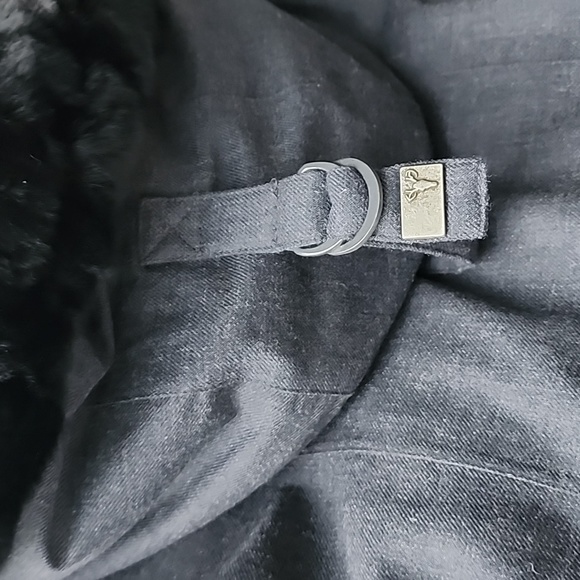 Nobis Ursula Double Breasted Winter Down Belted Jacket Coat - Picture 9 of 14